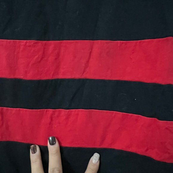 FTW Mens Black Red Embroidered Uncle Scrooge McDuck Piranha Plant Tshirt M - Picture 8 of 9